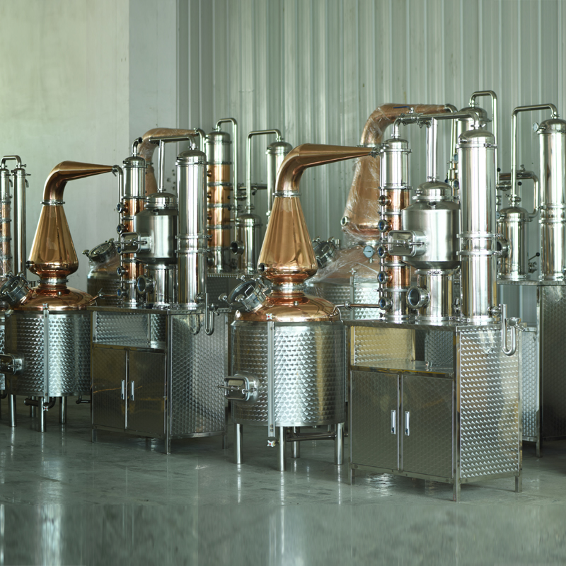 500L copper gin still distiller