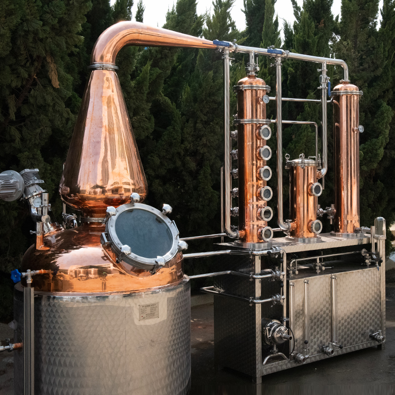 500L copper gin still distiller