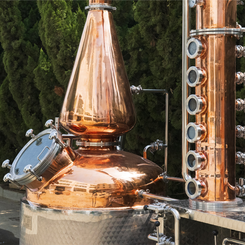 500L copper gin still distiller