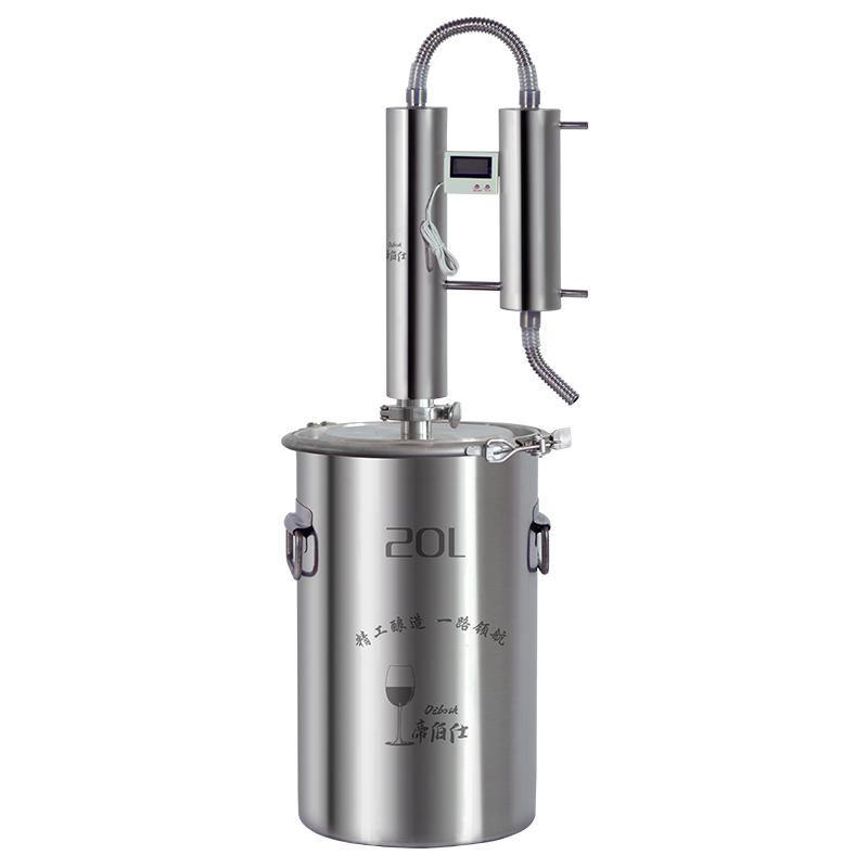 Stainless steel twin tower distiller