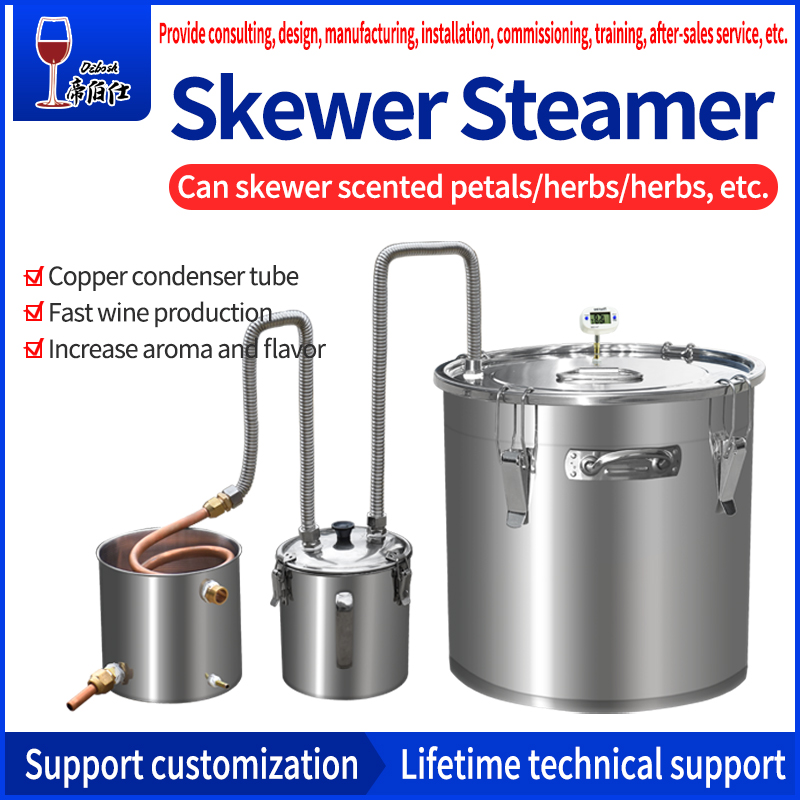 Skewer distiller