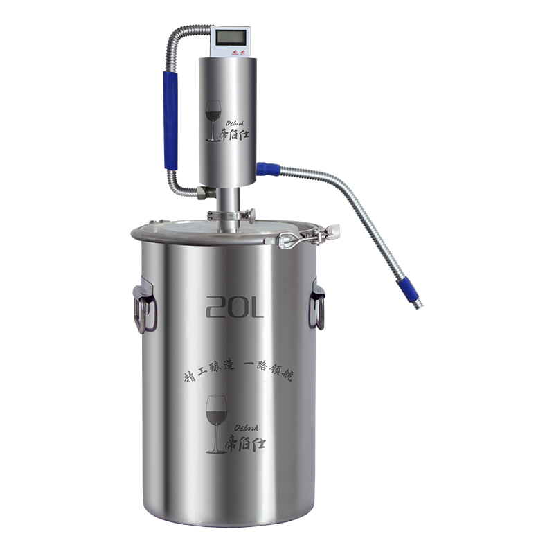 Micro distillation column distiller
