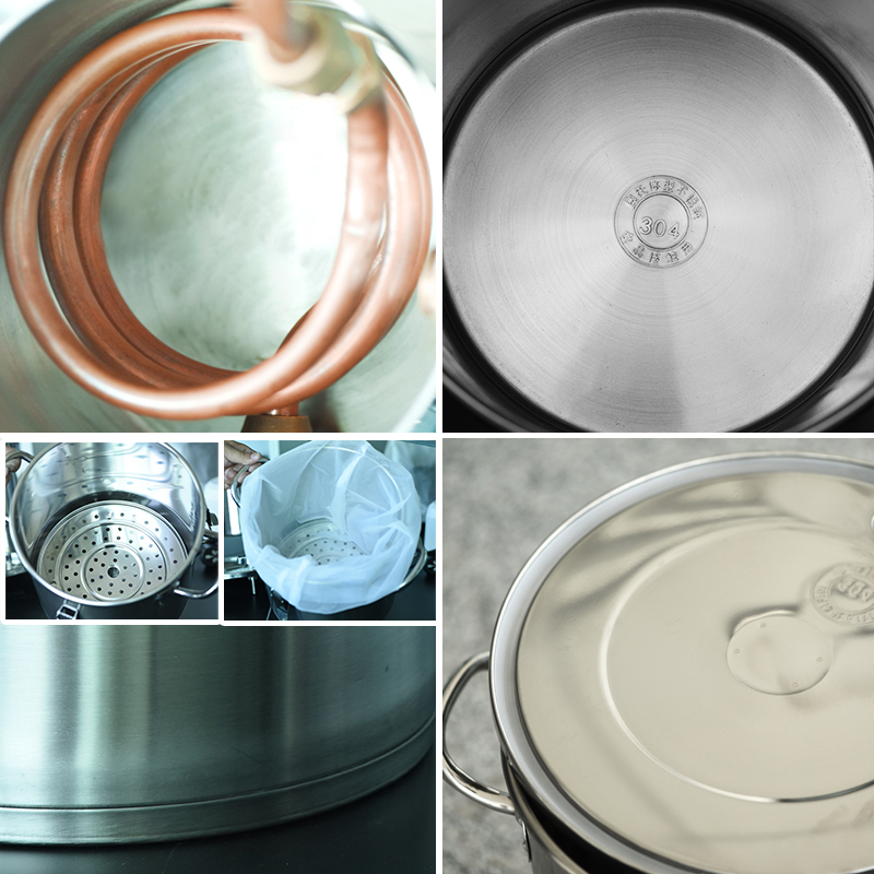 Copper water cup distiller