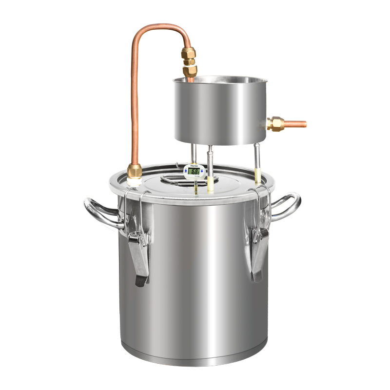 Copper water cup distiller