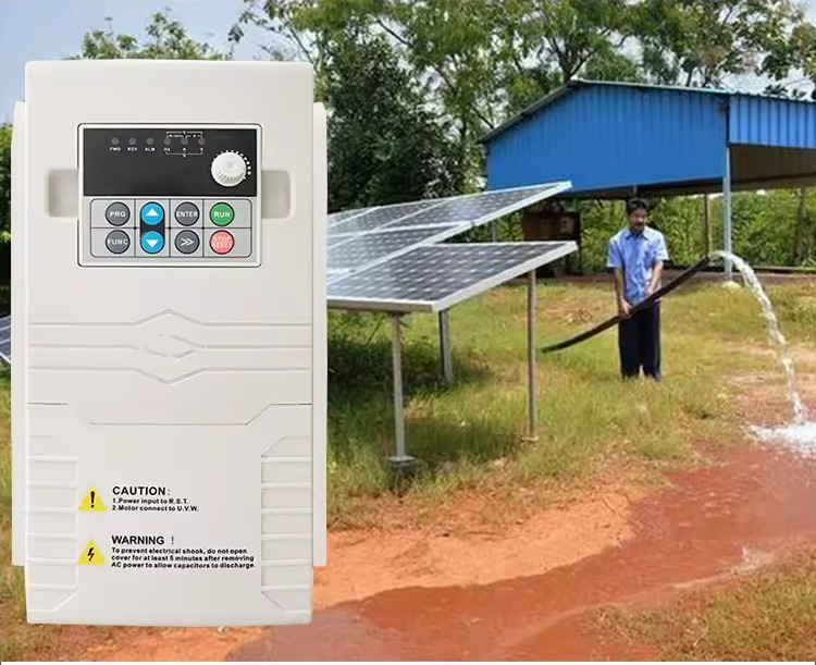 1hp 2hp 3hp 4hp variable high speed frequency drive mppt solar borehole pumping controller inverter