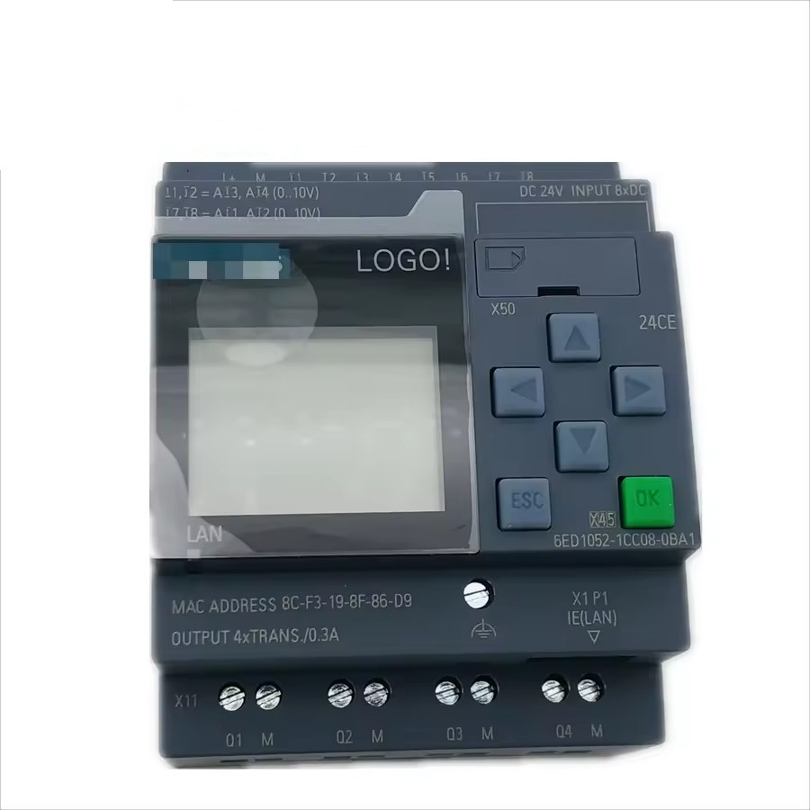 Original Siemens Logo! 24CE PLC Logic Module 6ED1052-1CC08-0BA1 In Stock