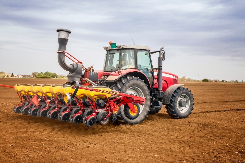 Tractors used for field operations