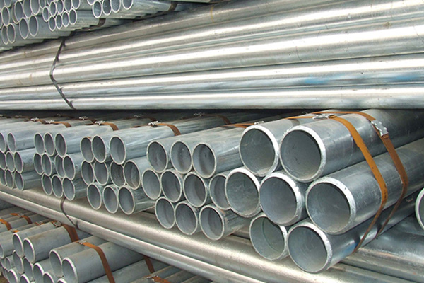 hot dip galvanized steel pipes galvalume steel round tubes GI/GL silver iron pipe china factory price