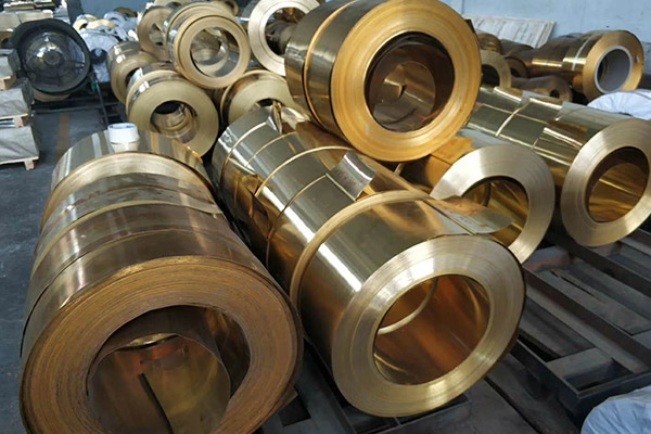 0.01mm - 5mm thick, 2mm - 400mm wide brass coil/piece in stock