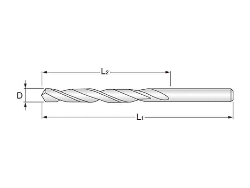 HSS Straight Shank Twist Drill ANSI B94.11M