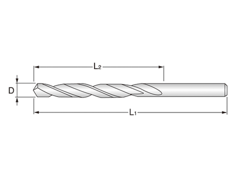 HSS Straight Shank Twist Drill-DIN340