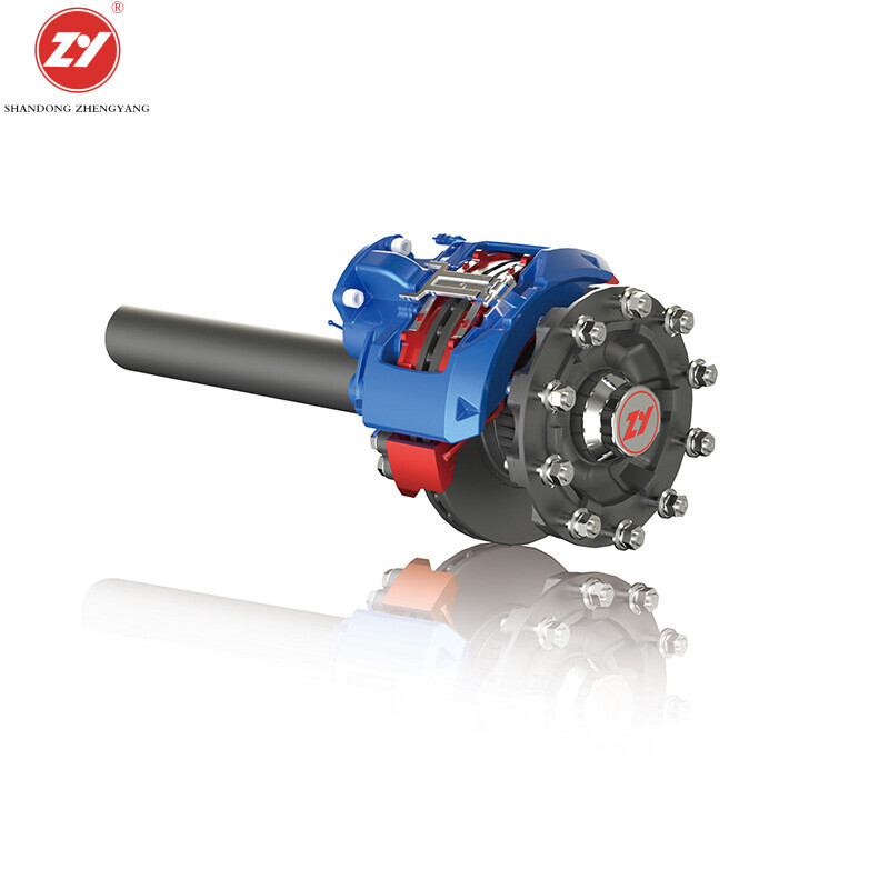 EJE DE FRENO DE DISCO PARA UN SOLO NEUMÁTICO