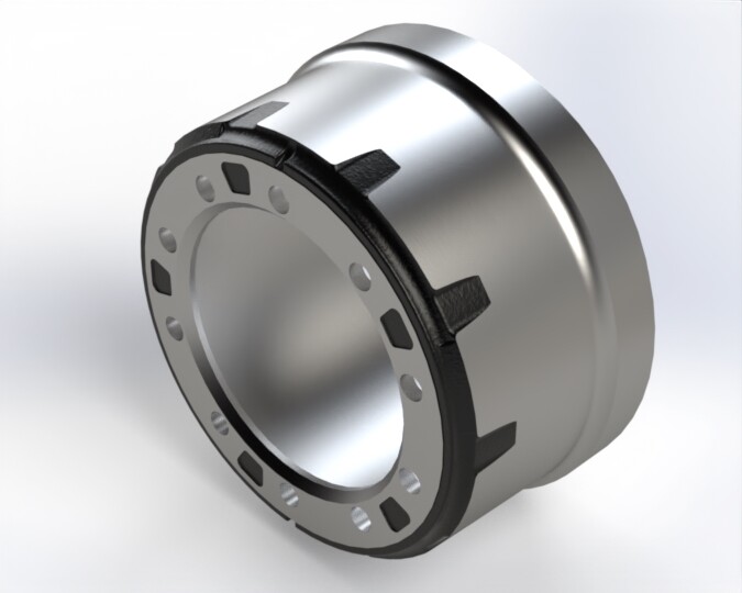 tambour de frein pour semi-remorque