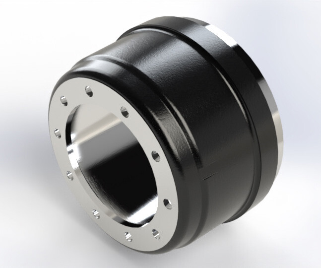 Tambour de frein pour semi-remorque