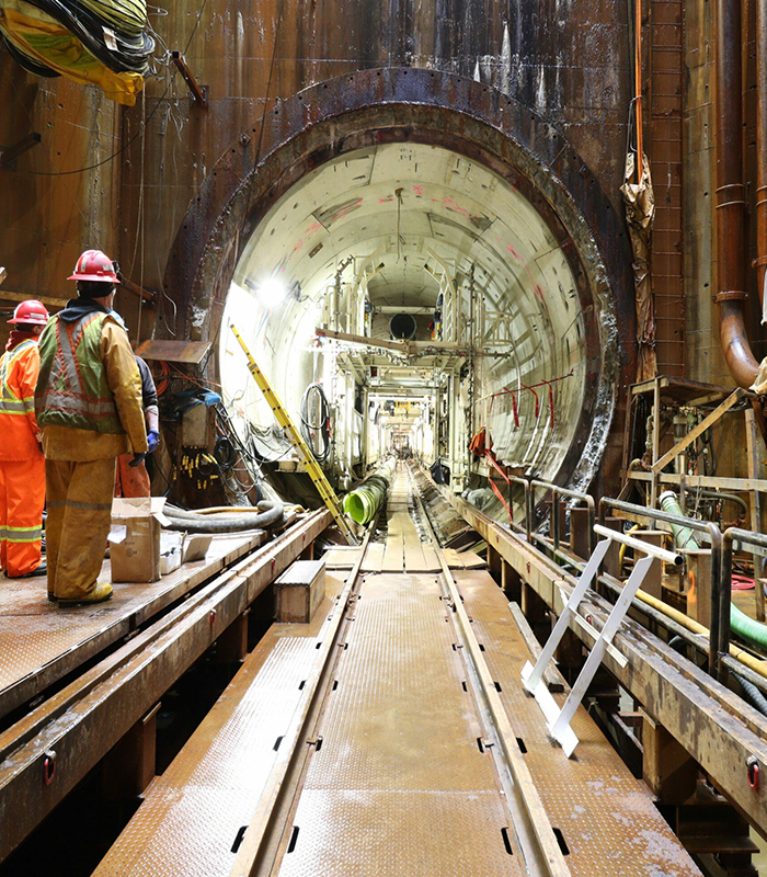 Underground works support steel