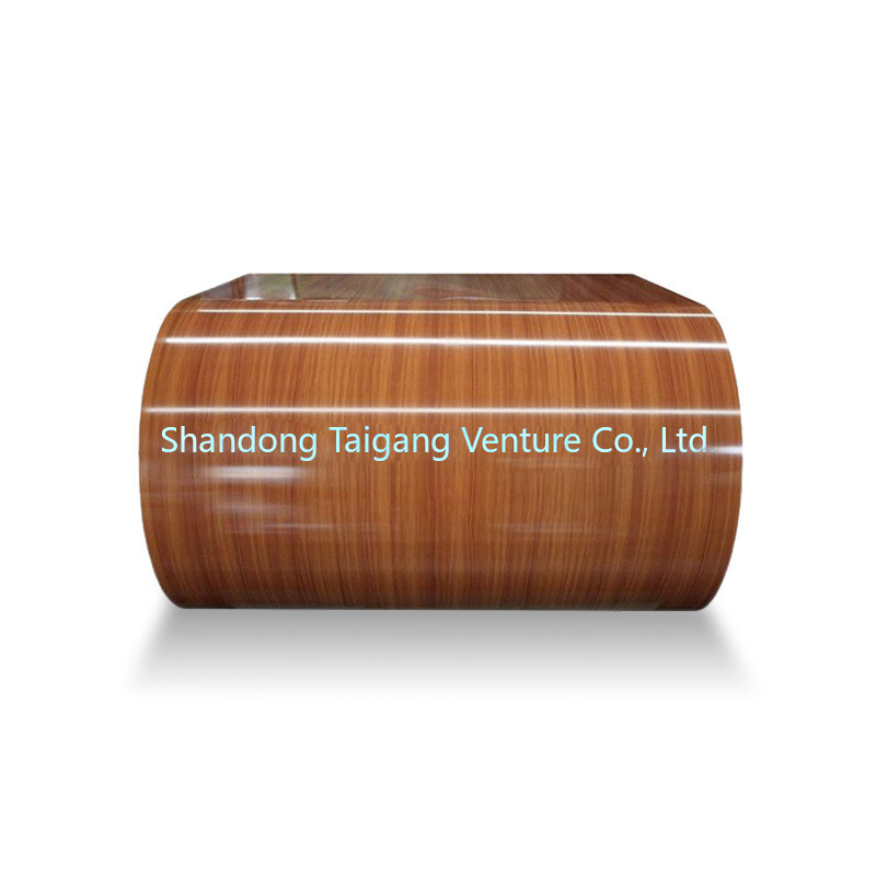 Wood Grain Color Coated Roll Coil