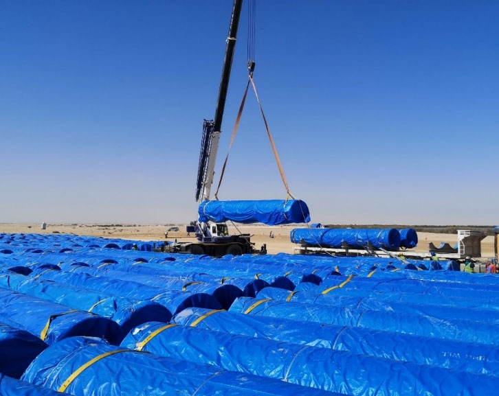 Middle East water supply project