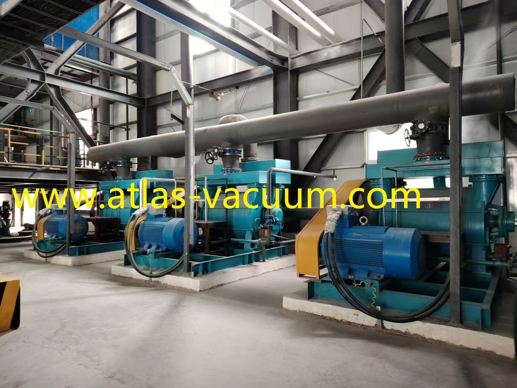 Successful Commissioning of Three 2BE3 500-250KW Liquid Ring Vacuum Pumps for 20kt/a Pseudo-boehmite Project