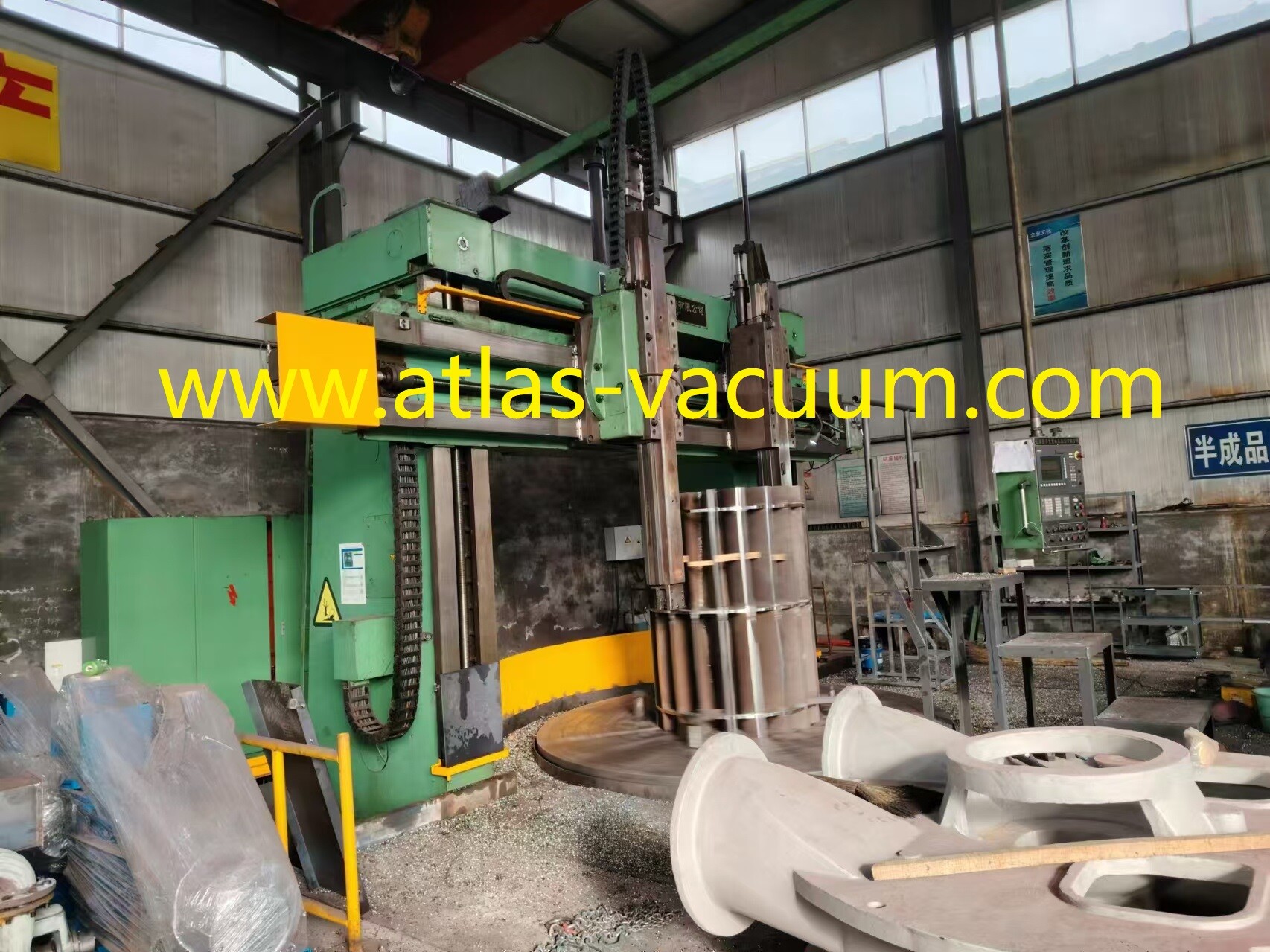 Installation of Vertical Lathe Expands Manufacturing Capabilities