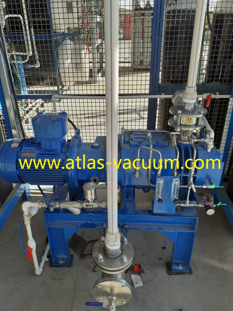 Two LGB70 Dry Screw Vacuum Pumps Commissioned in the UAE for Oxygen Cylinder Evacuation