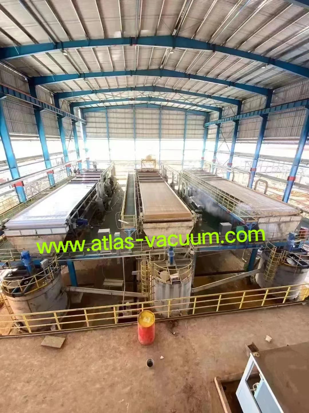 Four 2BE3 500 Liquid Ring Vacuum Pumps Shipped to Democratic Republic of Congo for Copper-Cobalt Ore Filtration