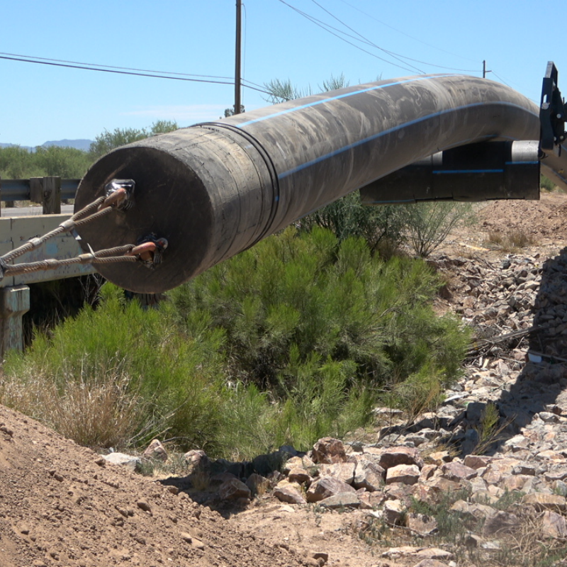 Large-Diameter PE Pipes: Transforming Infrastructure Construction at a Critical Regional Project