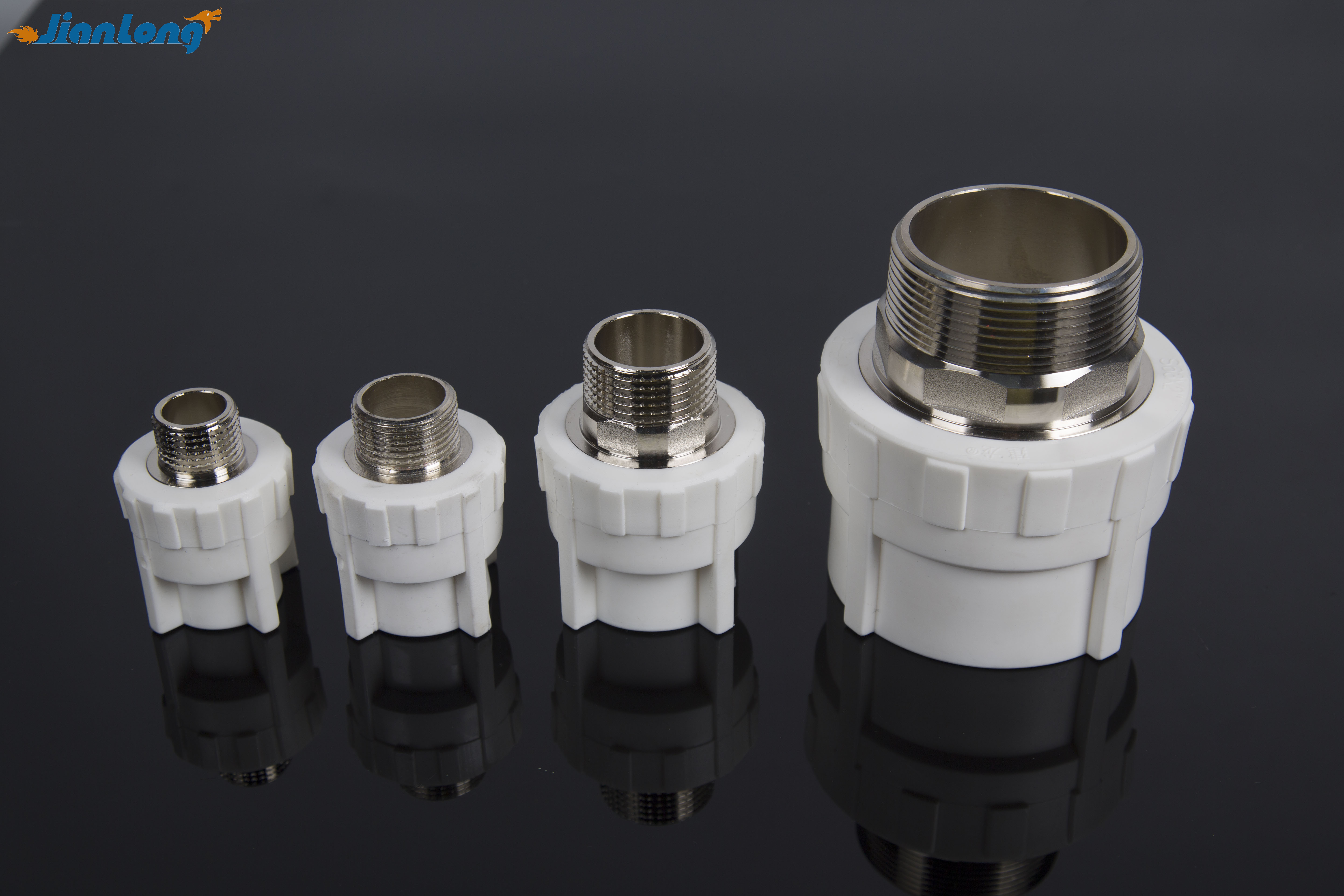 External thread connector