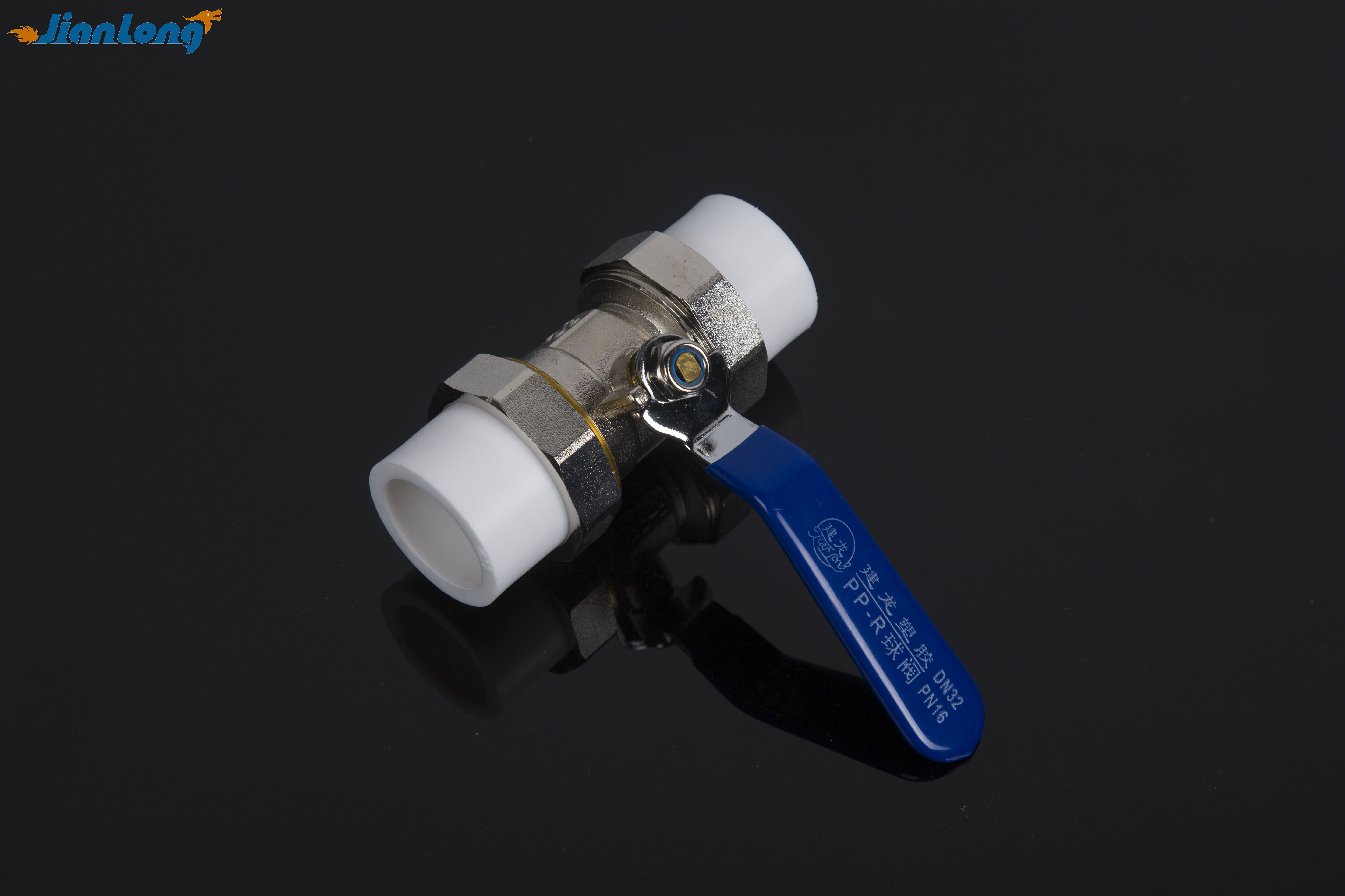 Double union copper ball valve
