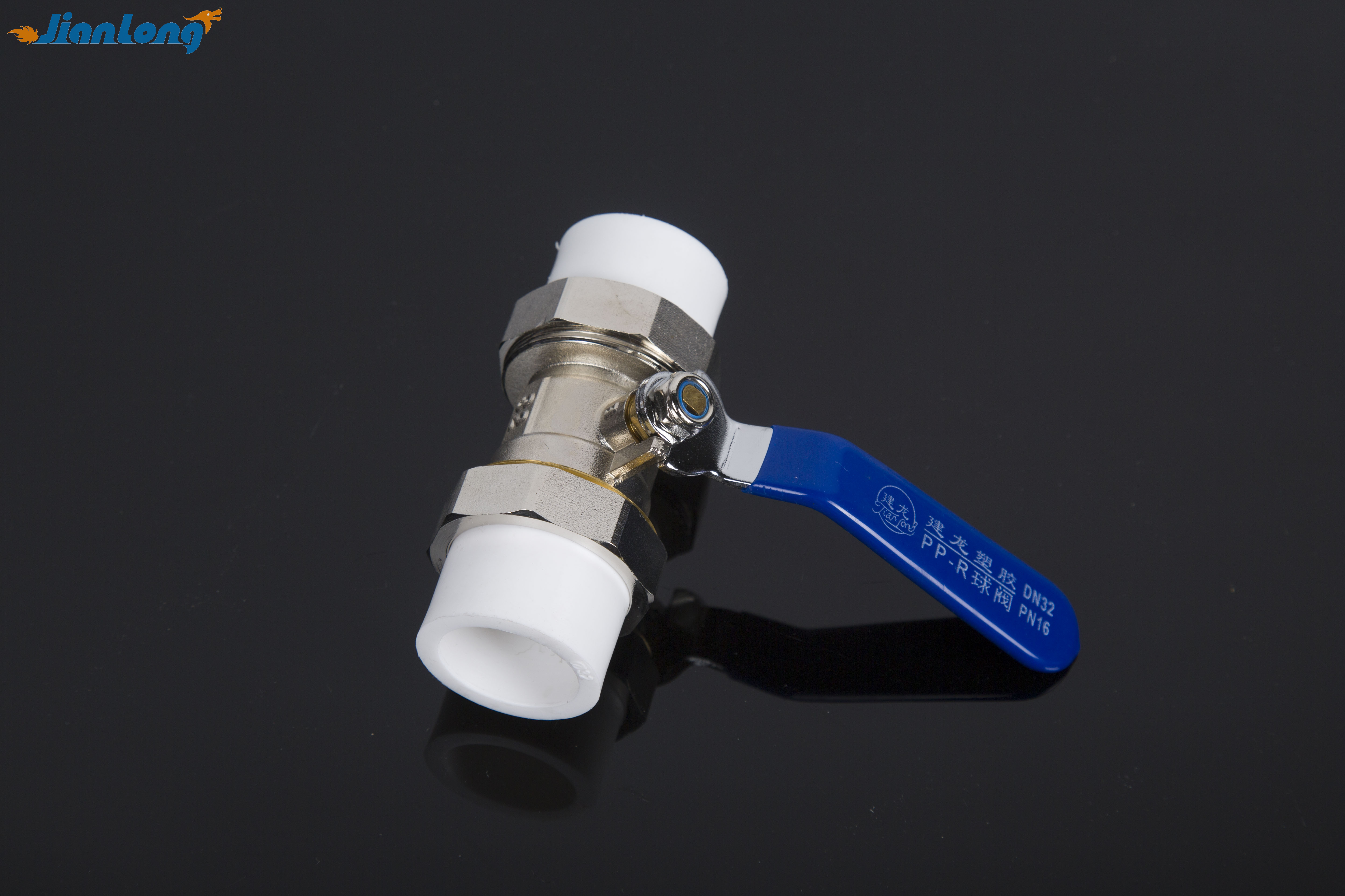 Double union copper ball valve