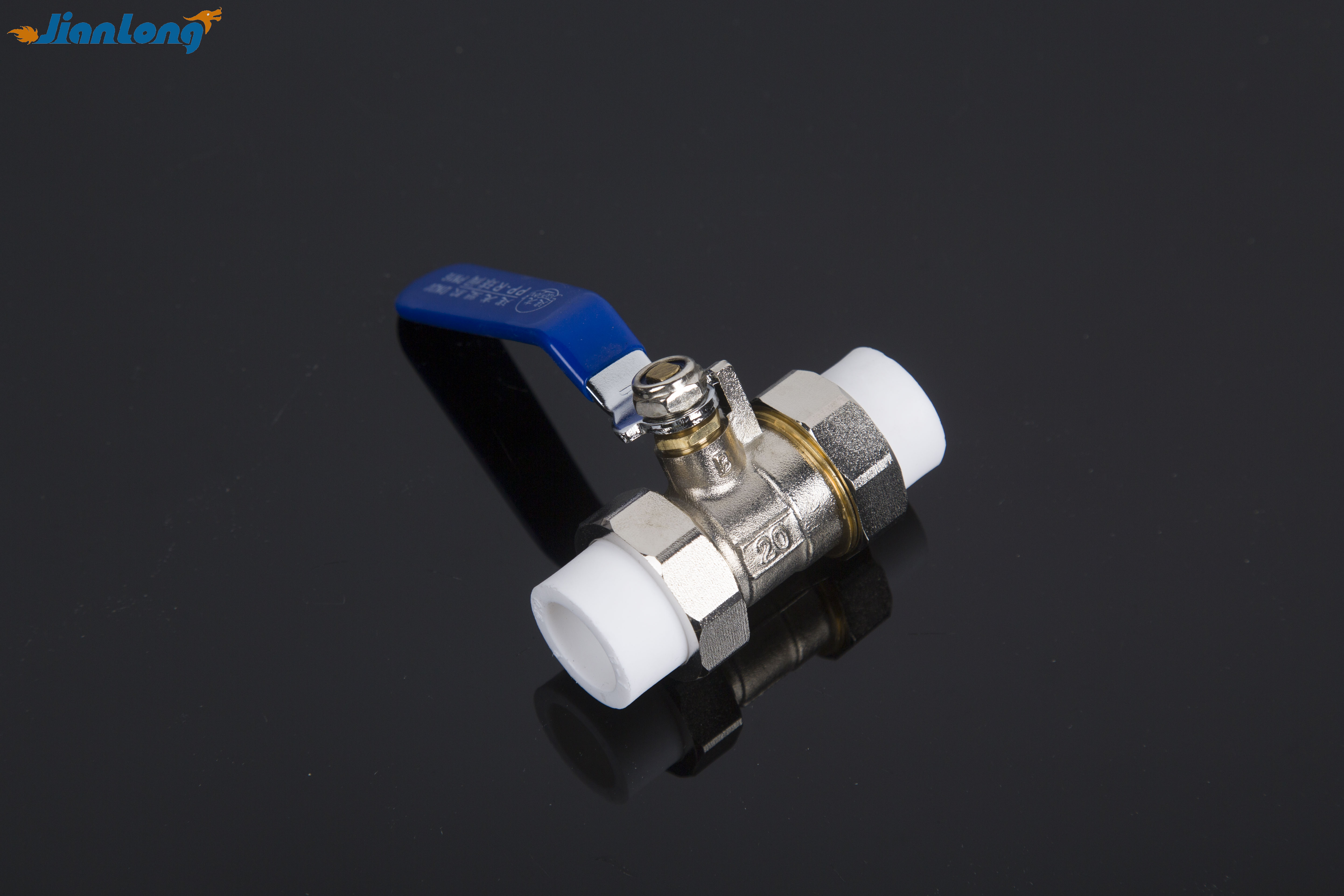 Double union copper ball valve