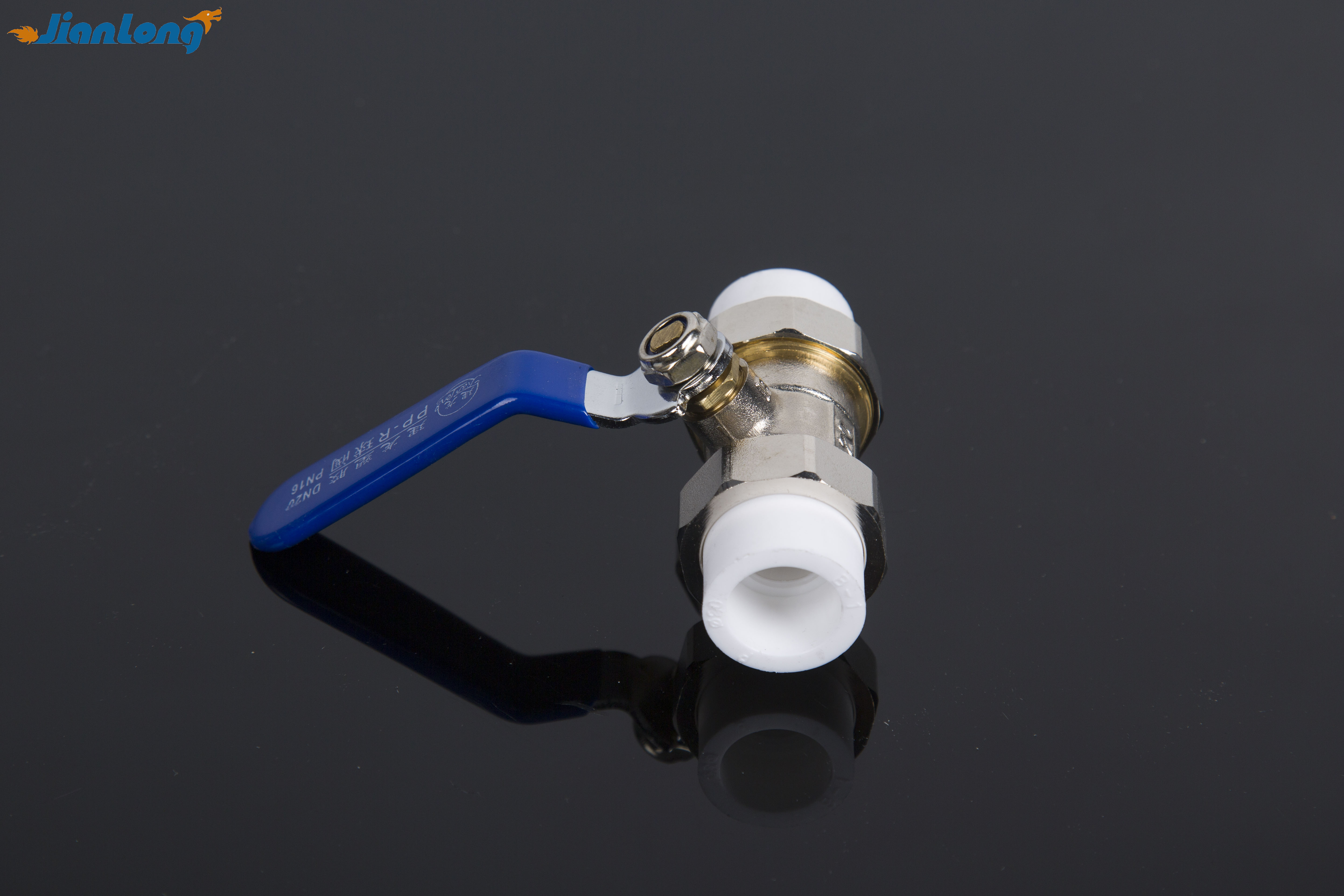 Double union copper ball valve