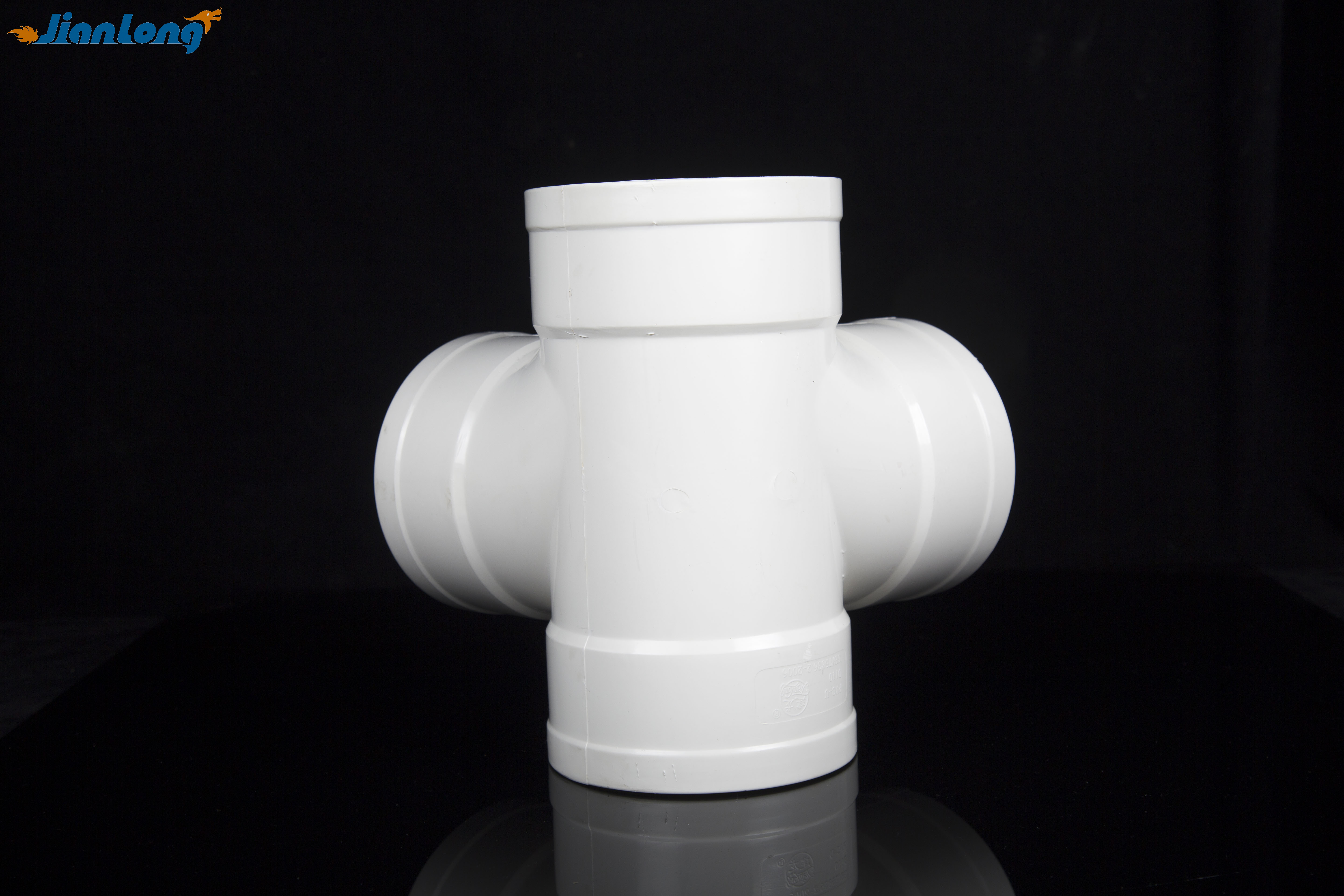 PVC right angle cross