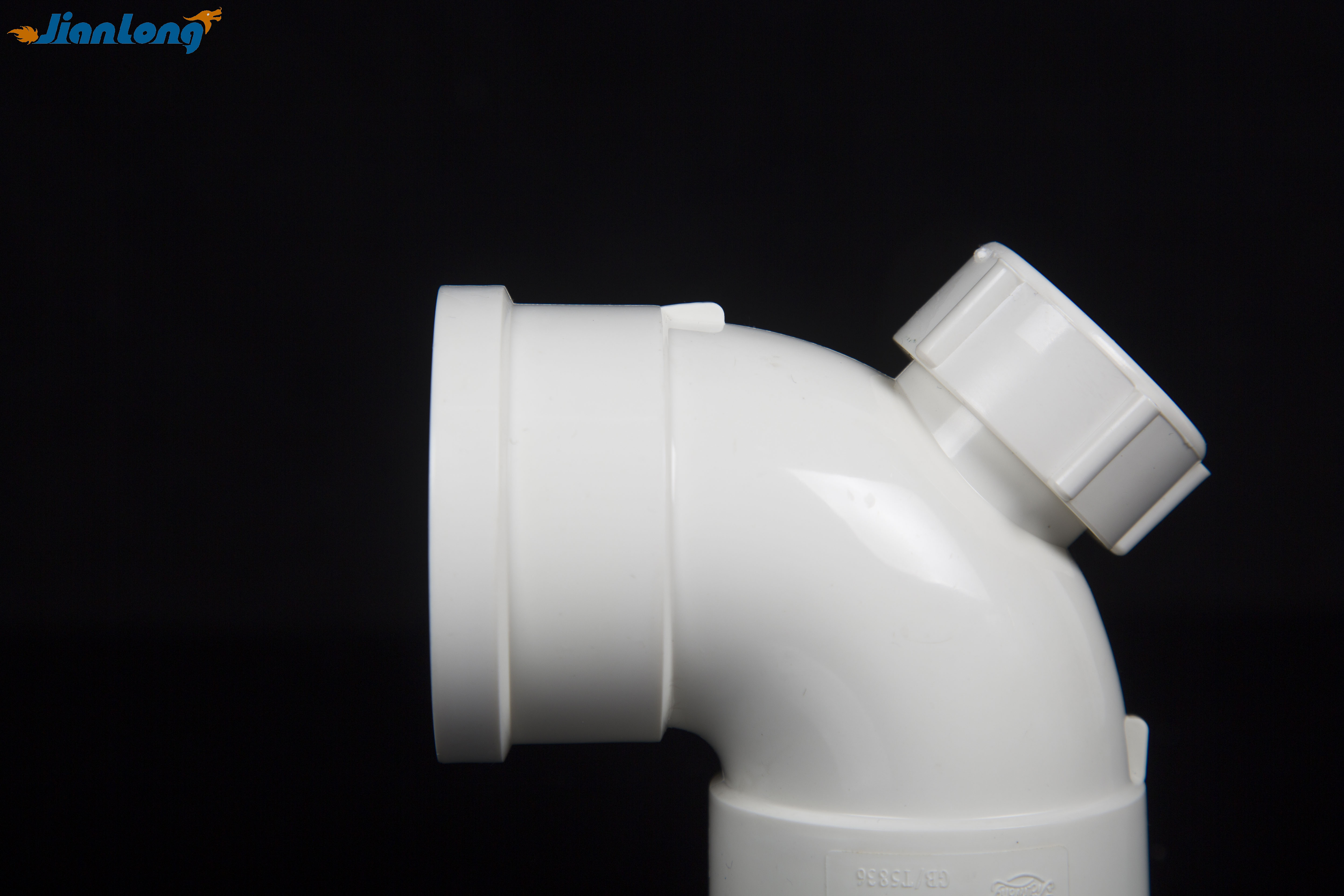 PVC inspection elbow