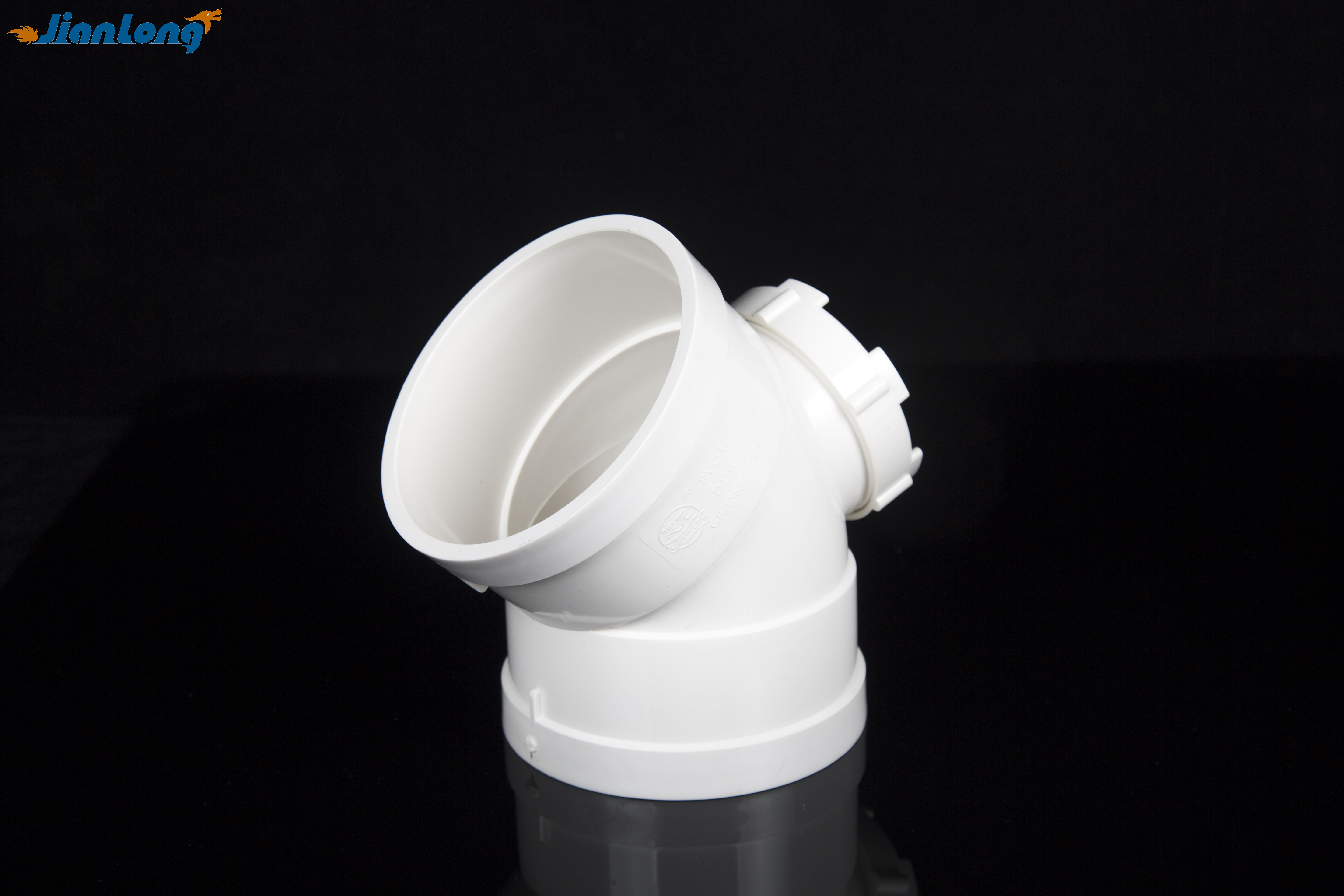 PVC inspection elbow