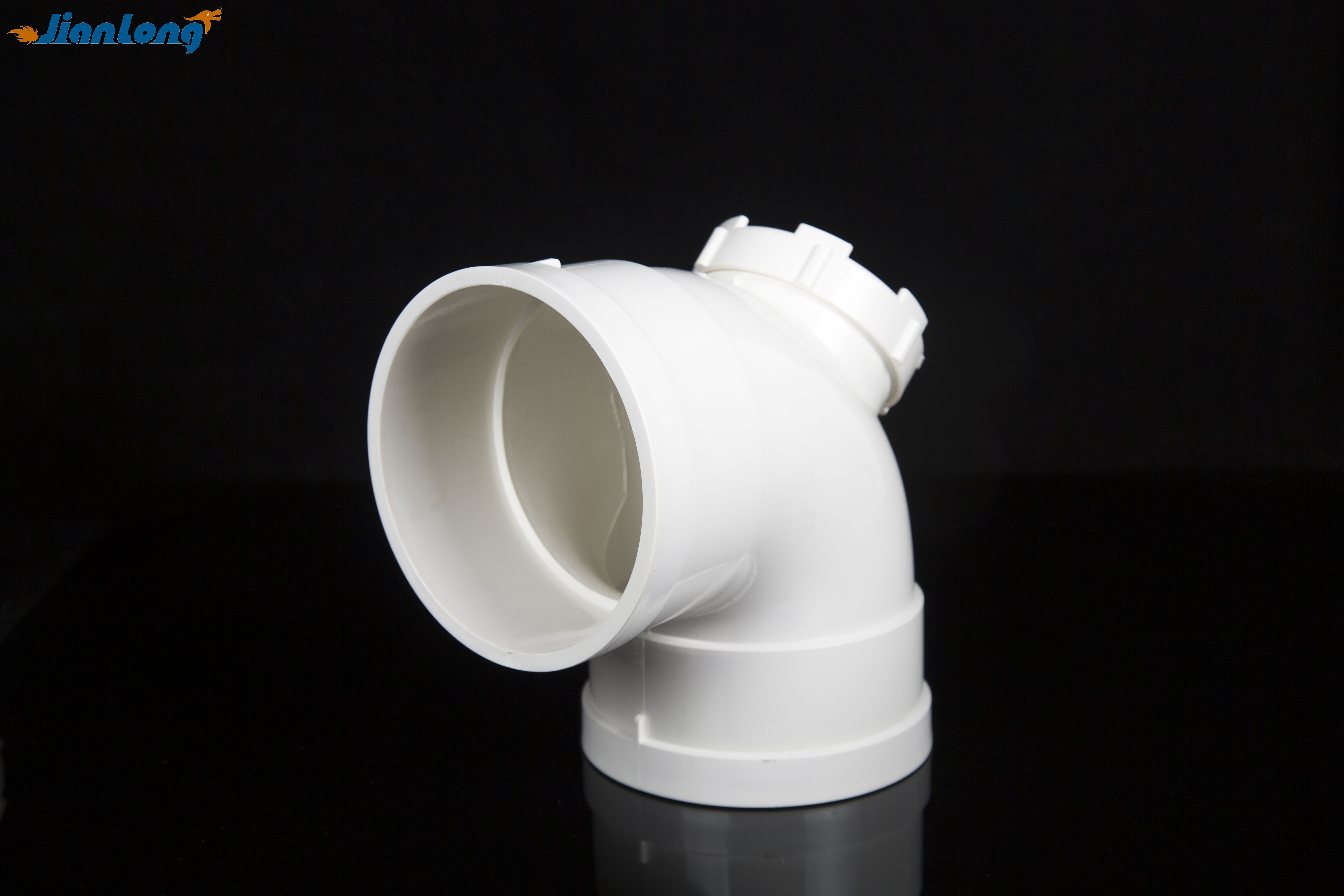 PVC inspection elbow