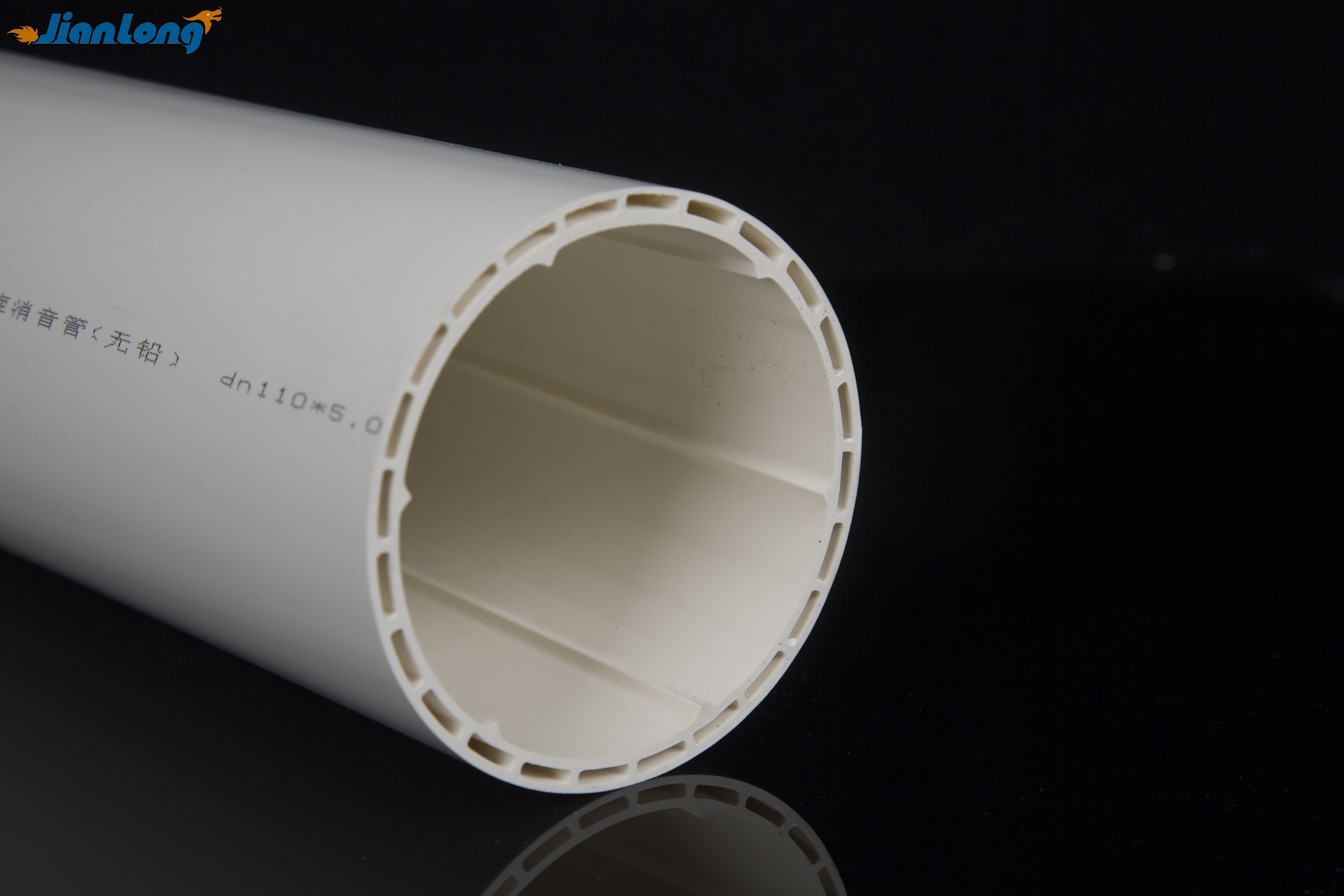 Hollow spiral pipe