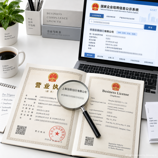 How to Check If a Chinese Company Is Real (GSXT, Step by Step)