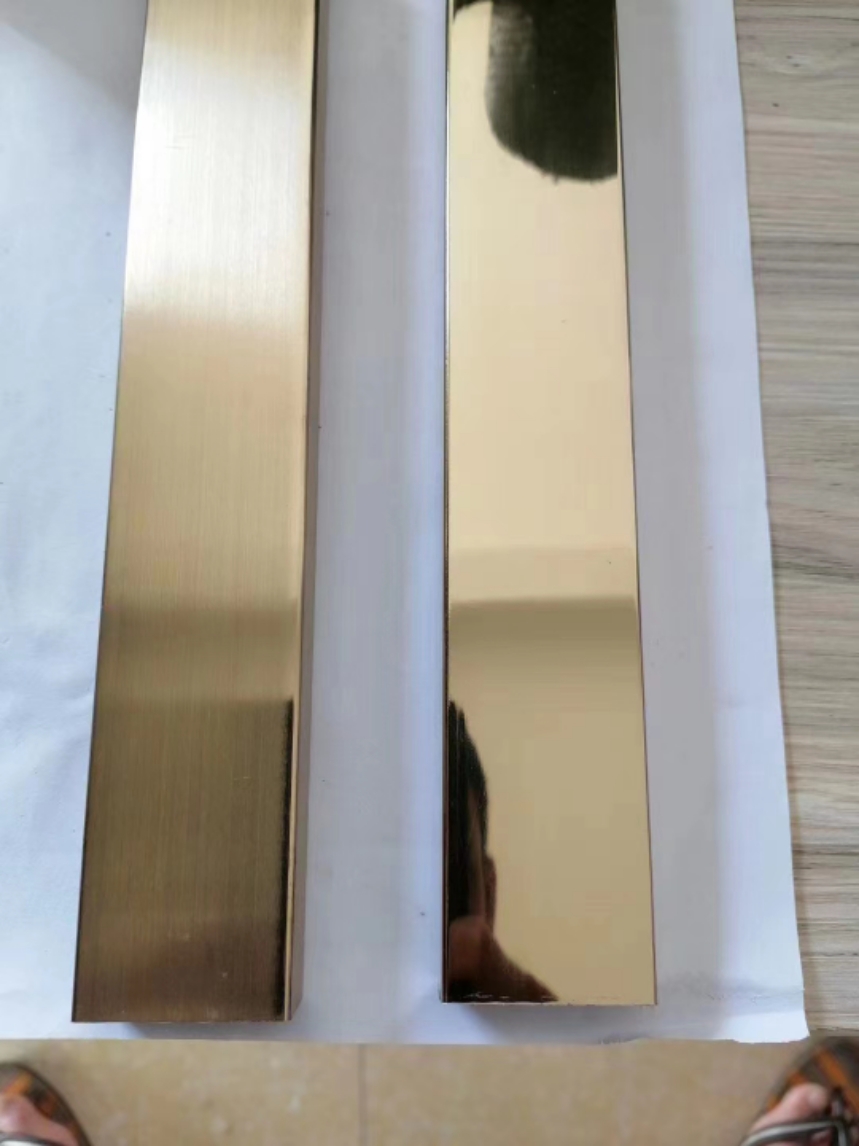 Colorful Stainless Steel Rectangular Tube