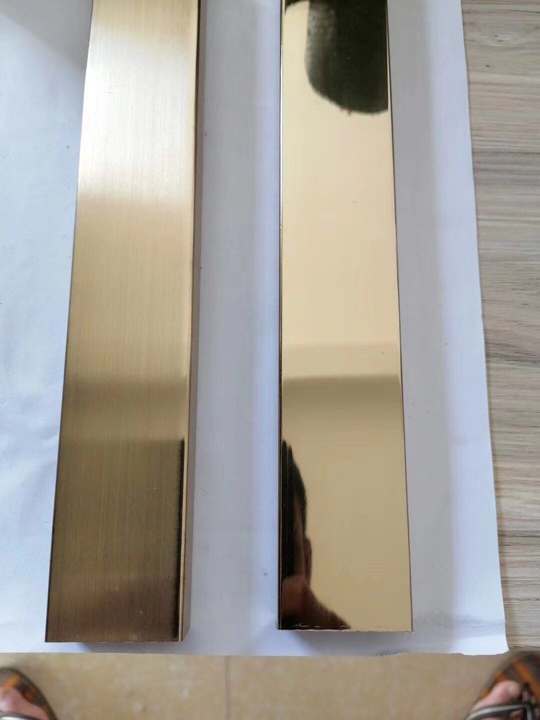 Colorful Stainless Steel Rectangular Tube