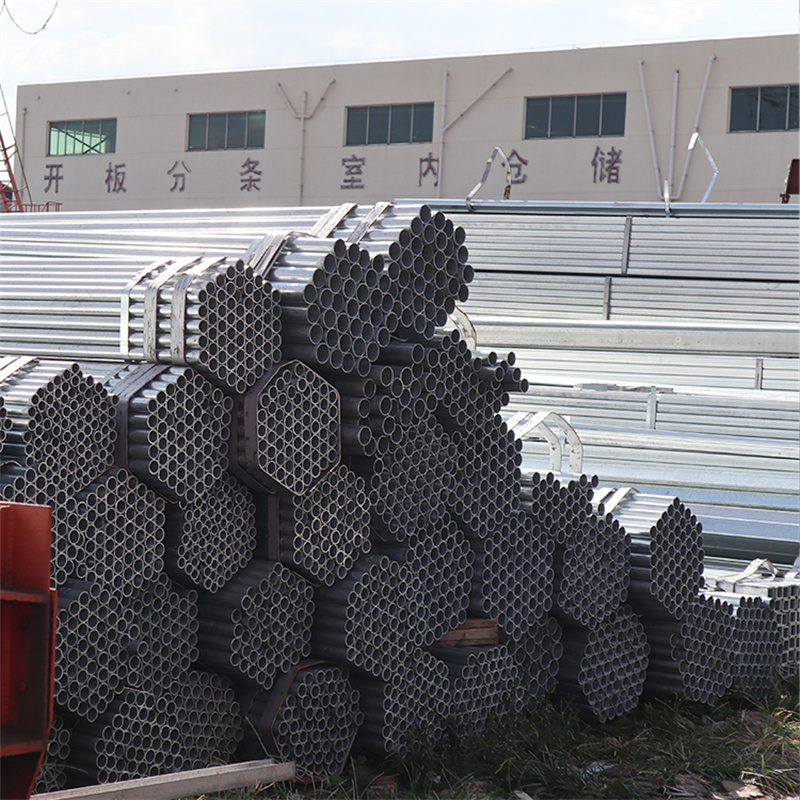 S235jr Galvanised Steel Round Pipe