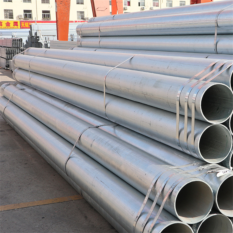 S235jr Galvanised Steel Round Pipe