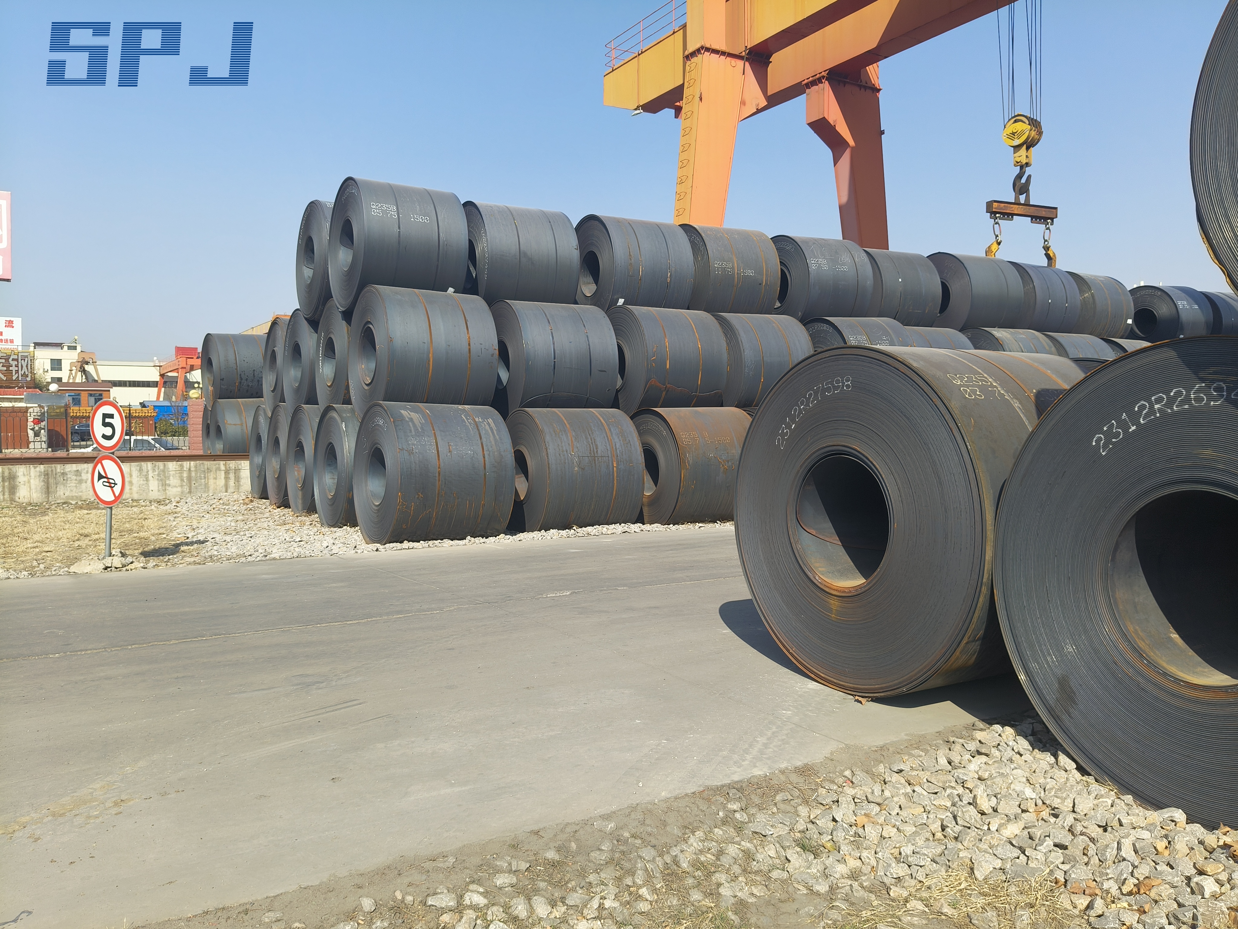 GB/T700 Q195 Q215 Q235 Q255 Q275 Carbon Steel Strips Coils