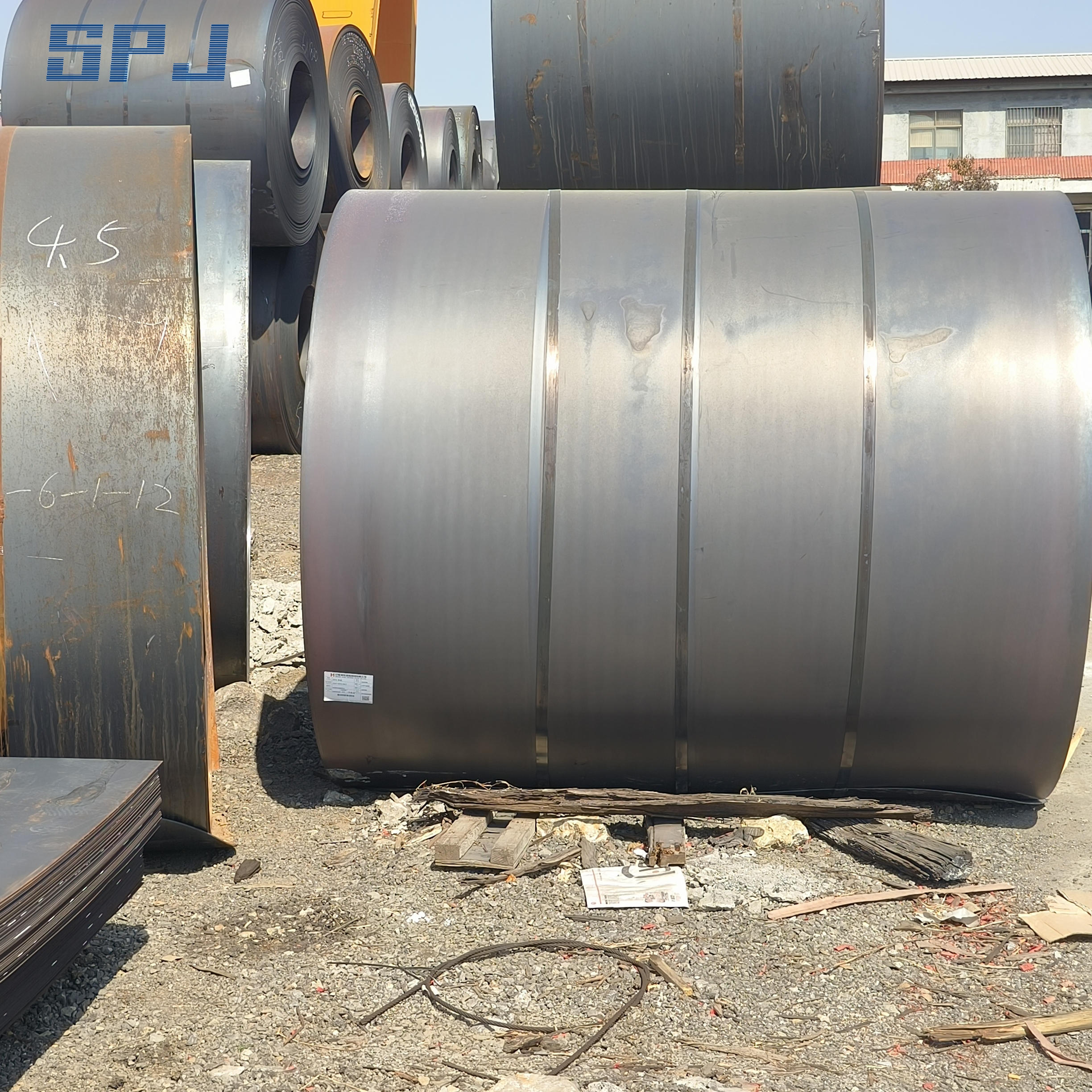 ASTM A283 Gr. B (Ó S185MPa) Gr. C (Ó S205MPa) Steel Coils Carbon Roll Coil
