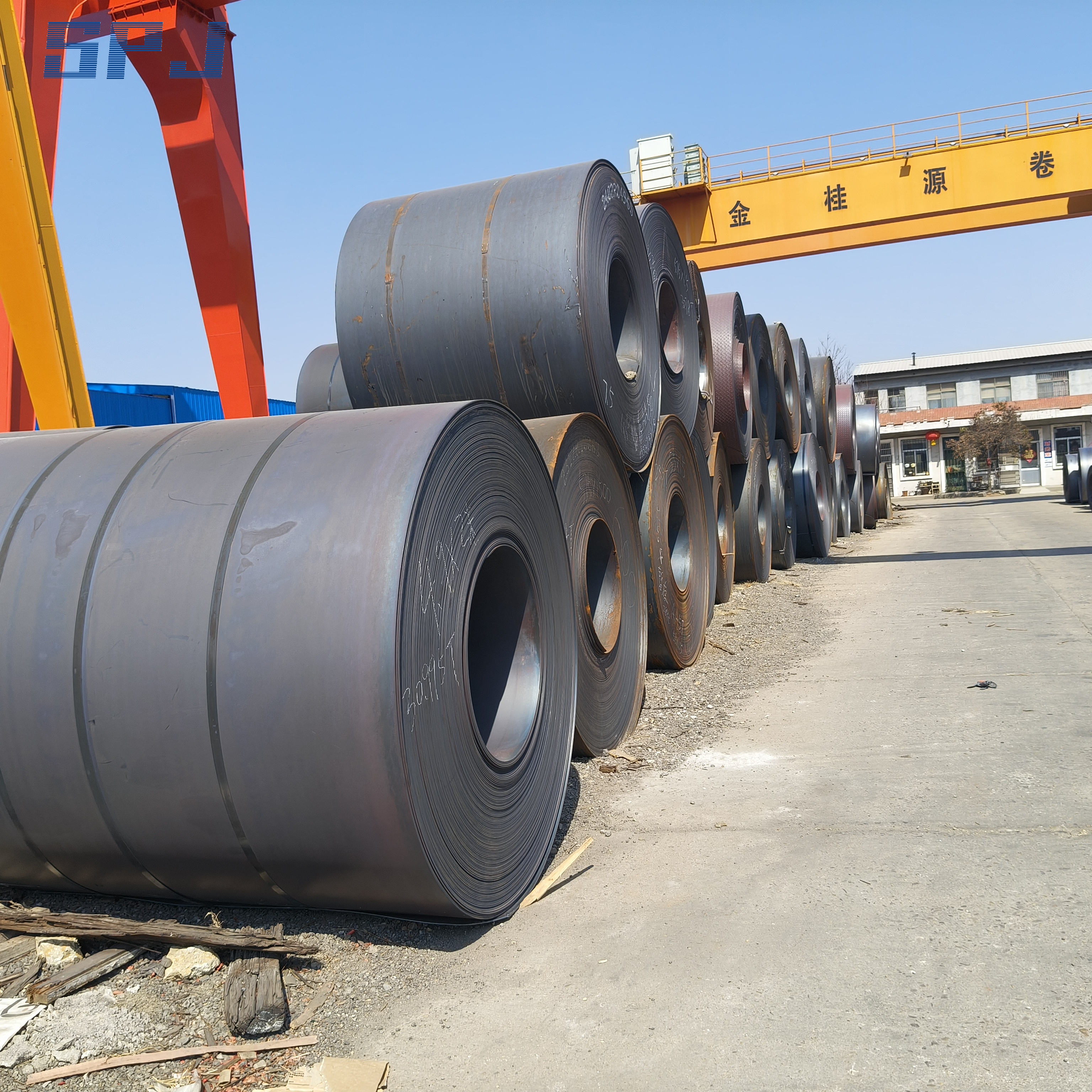 ASTM Q195 Q235 A36 Ss400 S235 HRC Carbon Steel Hot Rolled Steel Coils