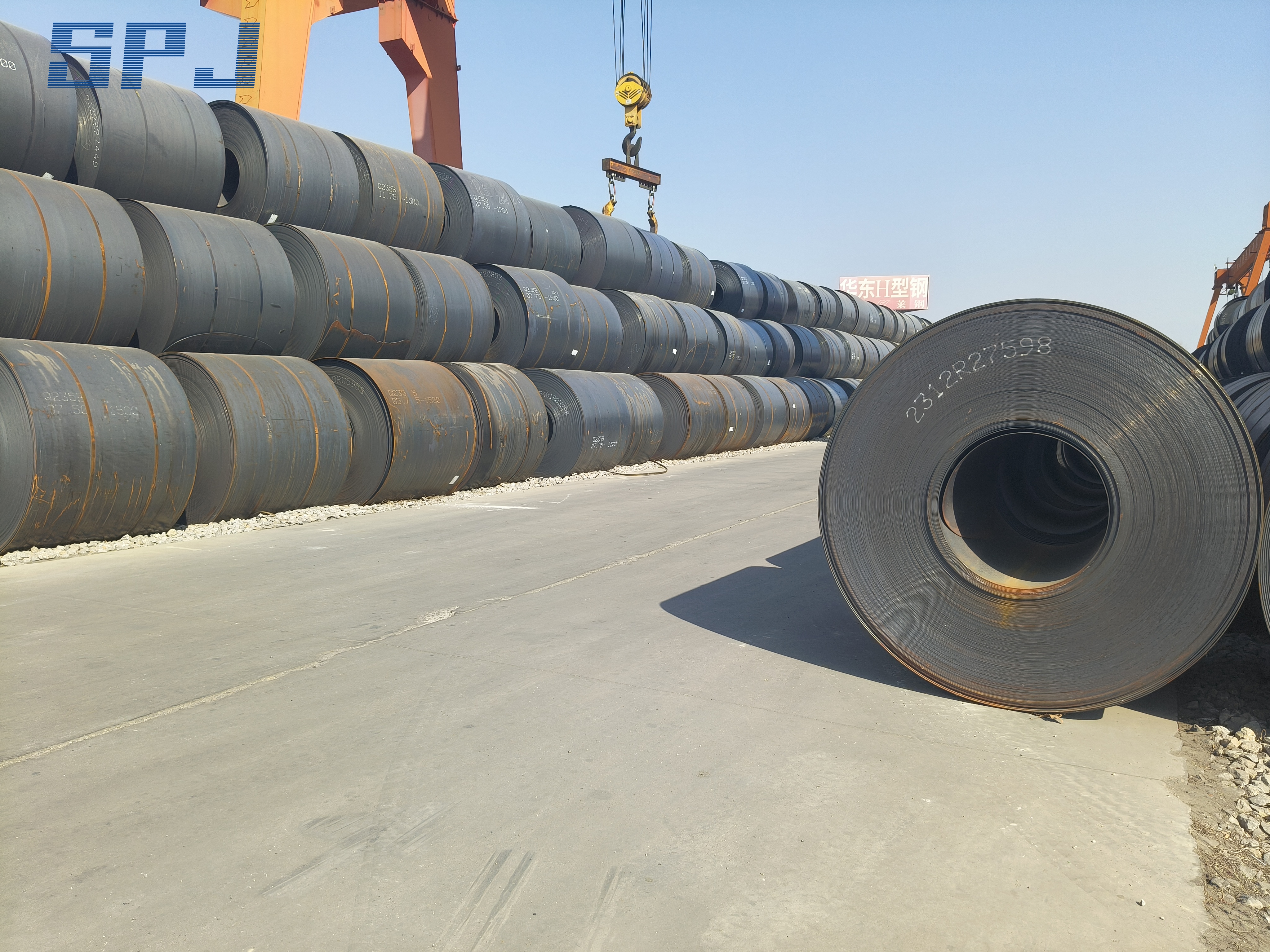 GB/T700 Q195 Q215 Q235 Q255 Q275 Carbon Steel Strips Coils