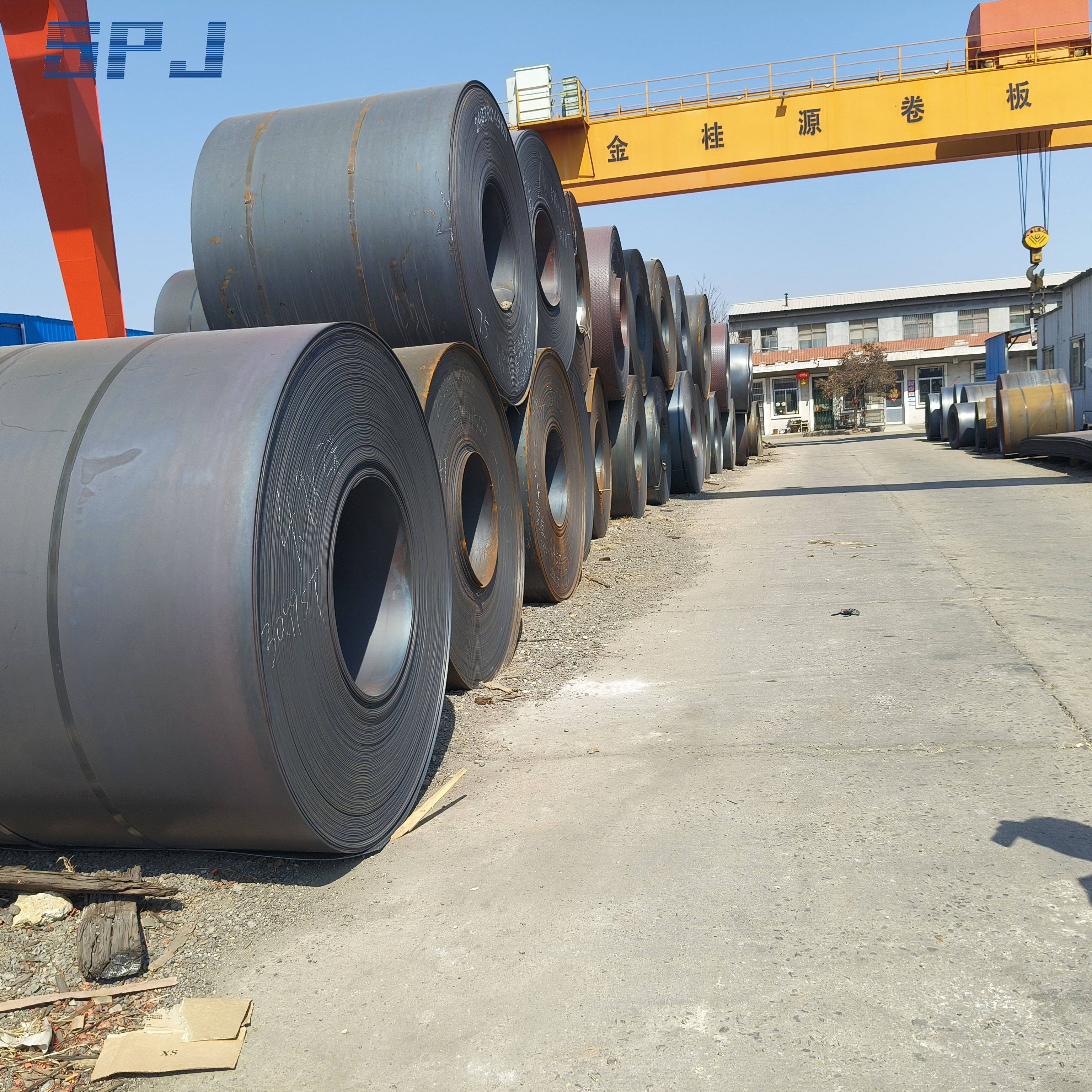ASTM Q195 Q235 A36 Ss400 S235 HRC Carbon Steel Hot Rolled Steel Coils