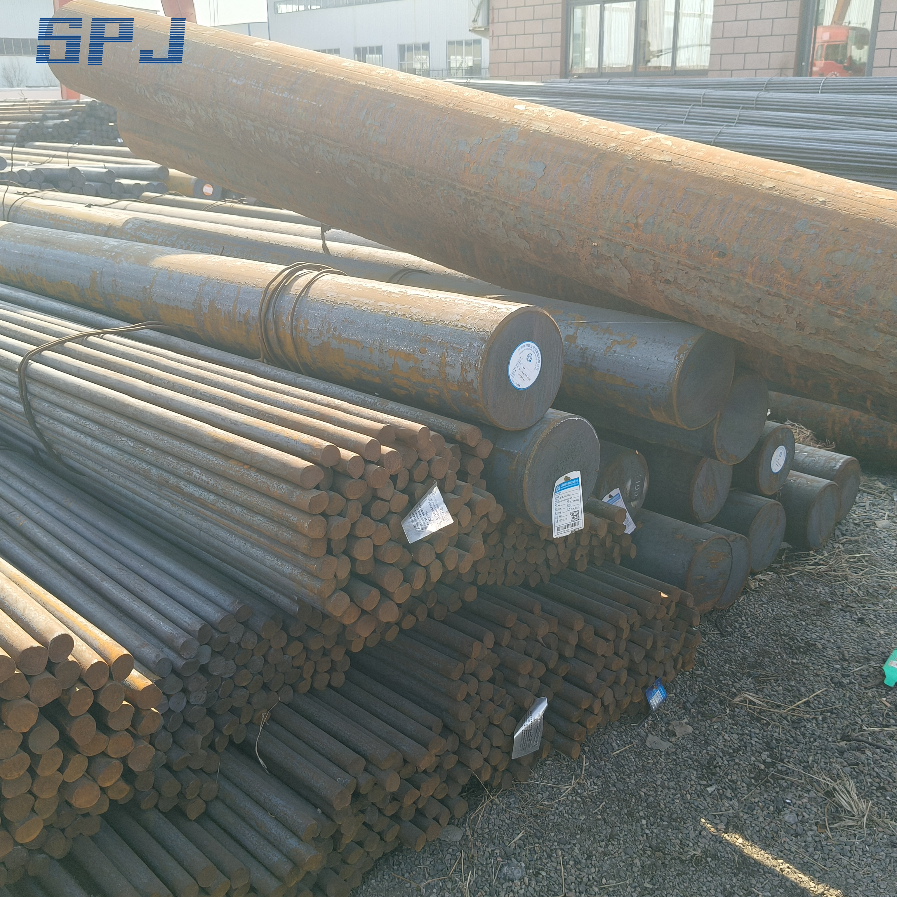 42CrMo 35CrMo Q195 Q235 Ss400 A36 En8 Ck45 carbon alloy steel round bar Metal Low carbon steel Ms iron bar Carbon Steel Rod