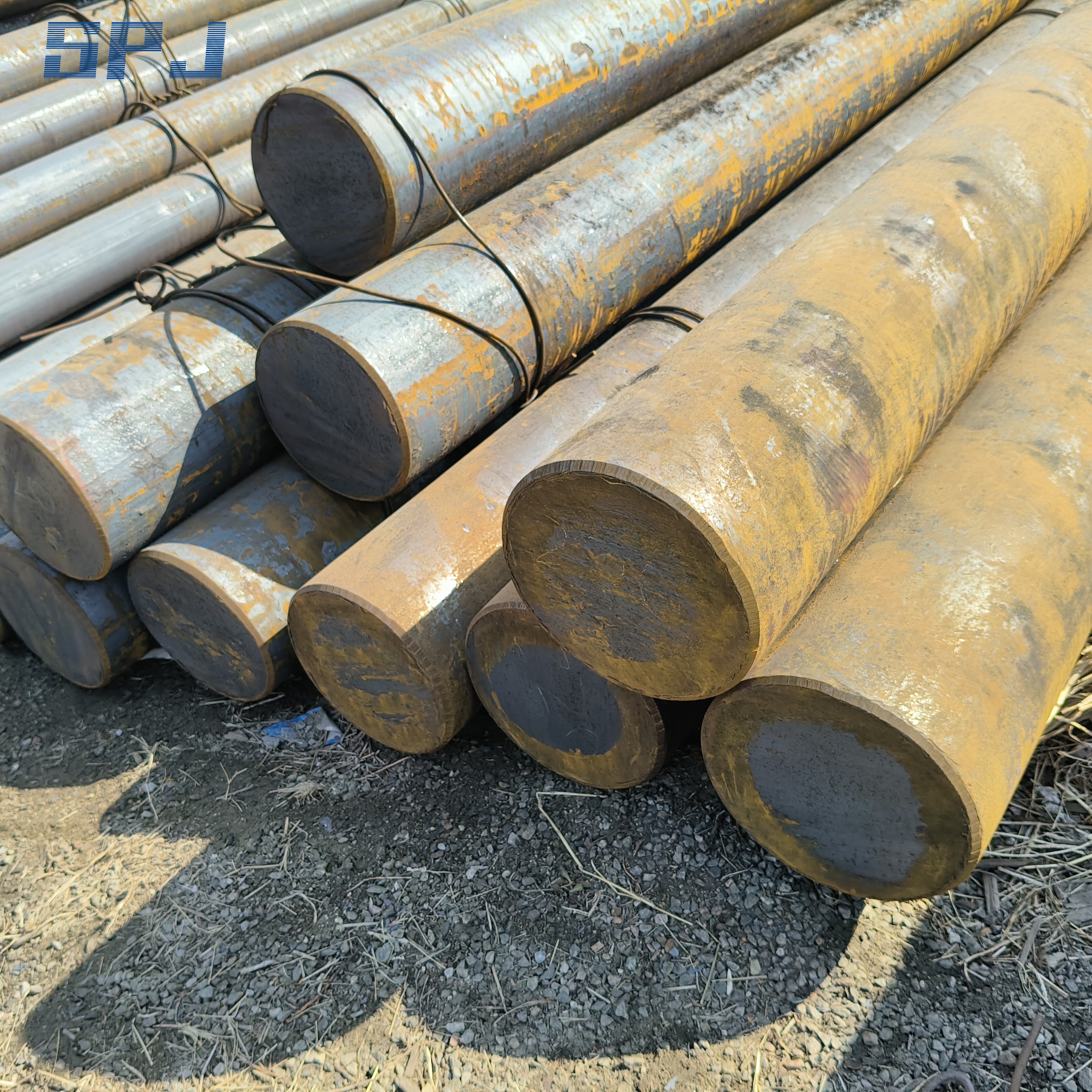 42CrMo 35CrMo Q195 Q235 Ss400 A36 En8 Ck45 carbon alloy steel round bar Metal Low carbon steel Ms iron bar Carbon Steel Rod