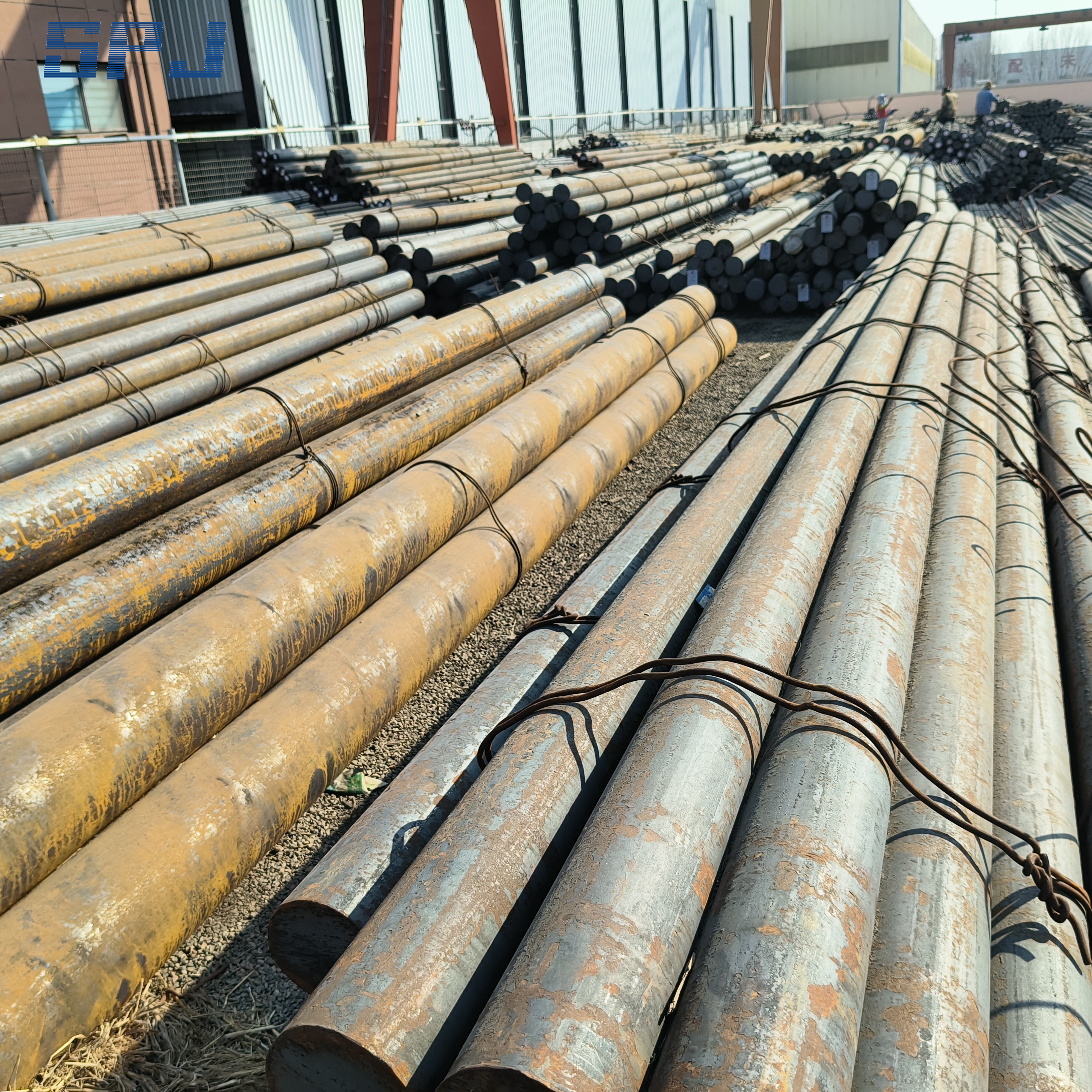 Hot Rolled Qt Alloy Steel Round Bar 1.6582 4337 34CrNiMo6 C45 42CrMo4 H13 Tool Steel/Carbon Steel/Hastelloy/Nickel-Based Alloy/Galvanized