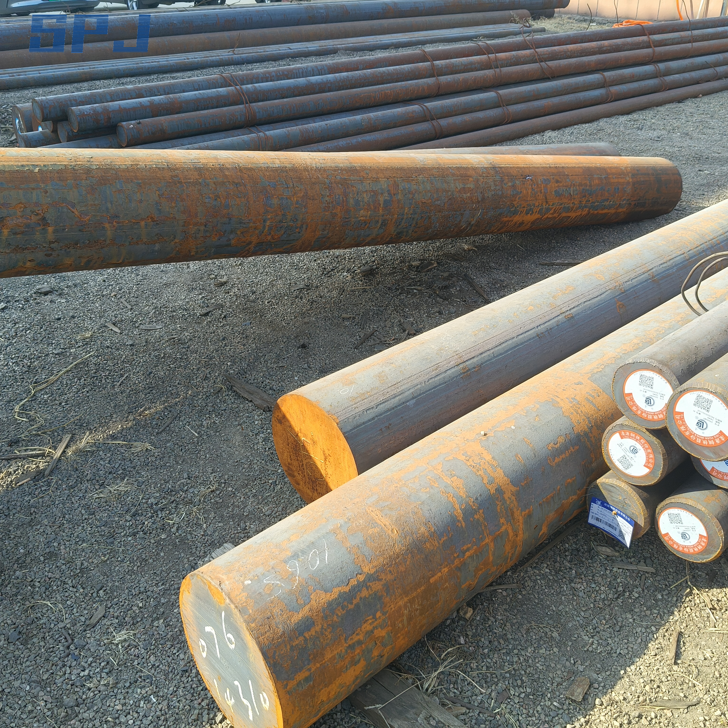 Liange Polished AISI ASTM a 615 Gr 40/60 Hot Rolled Carbon/Alloy Steel Round/ Square Bar/Rod for Sale